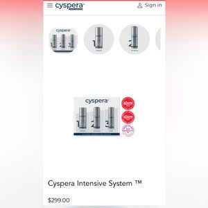 BNIB Cyspera Pigment Correction System
